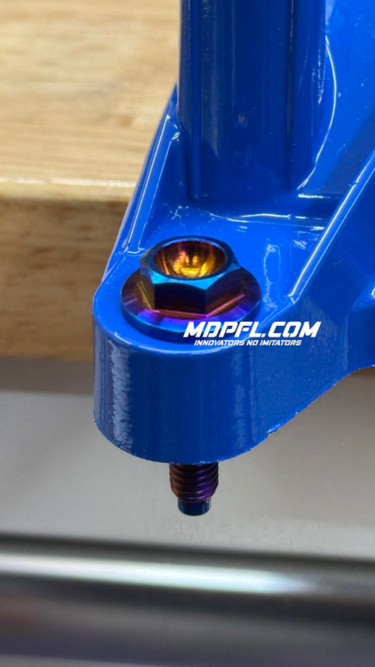 Burnt Blue Titanium Hardware Kit - Honda Civic SI Sport L15 10th 11th Gen 2016-2021 | MDP
