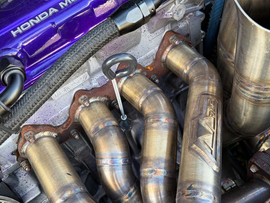 B-Series Billet Interlocking Magnetic Oil Dipstick - B16 B18 Honda Acura | MDP