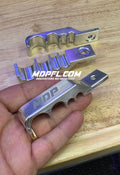 Brake & Fuel Line Brackets - Honda EK EG EM1 DC2 Acura RSX Civic SI Billet | MDP 8