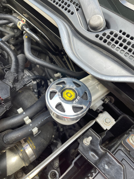 Billet Aluminum Brake Master Reservoir Cover - Honda Civic FK8 FL5 10th Gen Type R | MDP