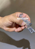 Brake & Fuel Line Brackets - Honda EK EG EM1 DC2 Acura RSX Civic SI Billet | MDP 12