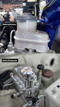 Billet Aluminum Brake Master Cylinder Reservoir Canister - Honda Acura Multi-Fitment | MDP 2