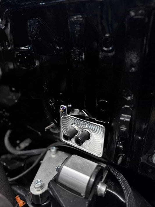 Placa de acabado del núcleo del calentador - Honda EG EK DC2 Del Sol Aluminio billet | MDP