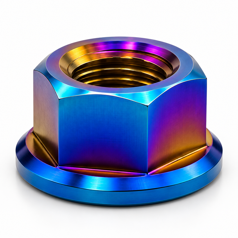 MDP Titanium Shock Tower Nuts M10 × 1.25
