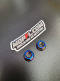 Titanium Hex Flange Nuts Brake Master Cylinder Dress-Up M8 x 1.25 - Honda Acura | MDP 2