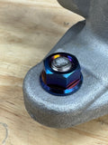 Titanium Hex Flange Nuts Brake Master Cylinder Dress-Up M8 x 1.25 - Honda Acura | MDP 5