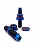 MDP Burnt Titanium Stud Kit – M10 x 1.25 x 45mm with 12-Point Flange Nut 2