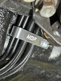 Brake & Fuel Line Brackets - Honda EK EG EM1 DC2 Acura RSX Civic SI Billet | MDP 14