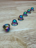 Titanium Acorn Domed Nuts M6 x 1.0 Grade 5 - Honda B D F H K-Series | MDP 6