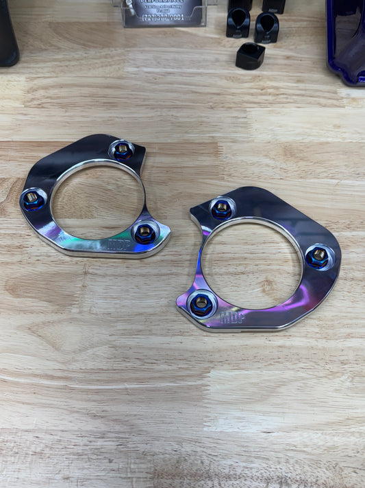 Shock Tower Trim Plate - Acura RSX DC5 Honda Civic EM2 Billet Aluminum | MDP