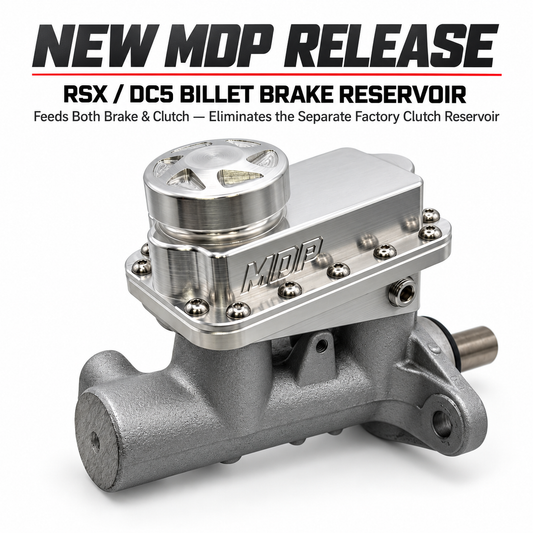 MDP RSX / DC5 Billet Brake Master Cylinder Reservoir