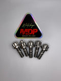Titanium Exhaust Manifold Bolt Kit 5pc M10 x 1.25mm - Honda K20 K24 F-Series | MDP 3