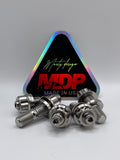 Titanium Exhaust Manifold Bolt Kit 5pc M10 x 1.25mm - Honda K20 K24 F-Series | MDP 1