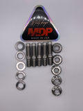 Titanium Exhaust Manifold Bolt Kit 5pc M10 x 1.25mm - Honda K20 K24 F-Series | MDP 2