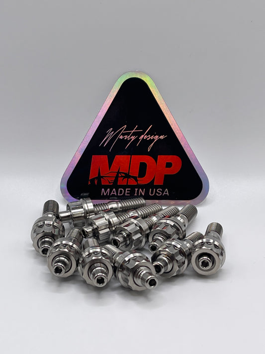 Titanium Intake Manifold Stud Kit M8 x 1.25mm - Honda B D F H J K-Series | MDP