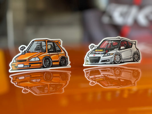 JDM Honda Acura Slap Stickers - MDP Florida Decals